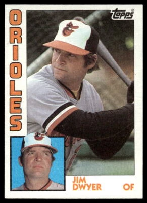 1984 Topps #473 Jim Dwyer - Image 1 of 2