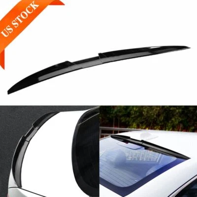 For Nissan Maxima Sedan Rear Trunk Window Spoiler Wing Sticker Lip Adjustable US - Image 1 of 4