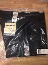 Dockers Men's Slim Fit Easy Khaki Pants Black 36x34 NEW