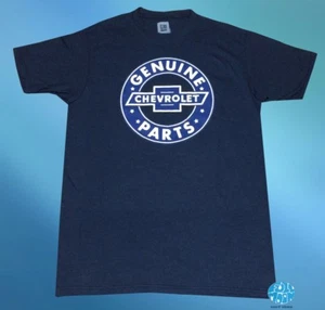 Nueva Camiseta Retro Chevy Chevrolet Piezas Genuinas Letrero Para Hombre Vintage - Imagen 1 de 1