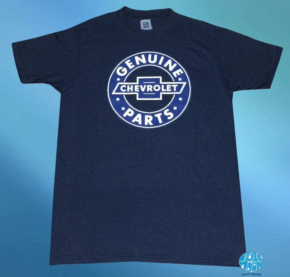 Nueva Camiseta Retro Chevy Chevrolet Piezas Genuinas Letrero Para Hombre Vintage Foto 1 de 1