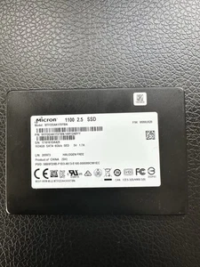 Micron 1100 1TB MTFDDAK1T0TBN 2.5" SATA 6Gb/s SSD 1AR12ABYY - 90% Health - Picture 1 of 2
