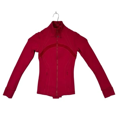 Lululemon Define Jacket Size 2 Ruffle Back - Image 1 of 4