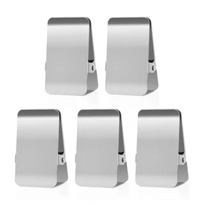 Large Chip Bag Clips with Anti-Slip RubberBURLIHOME All-Purpose Stainless St - Picture 1 of 7