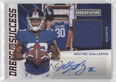 2017 Panini Rookies & Stars Dress For Success /99 Wayne Gallman #DS-WG Auto RC - Image 1 of 2