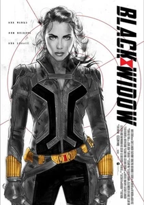 BLACK WIDOW - Tula Lotay Mondo Marvel SDCC Sold Out Screenprint Poster - Bild 1 von 1