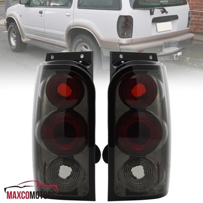 Smoke Tail Lights Fits 1998-2001 Ford Explorer Brake Lamps Left+Right 98-01 - Изображение 1 из 4