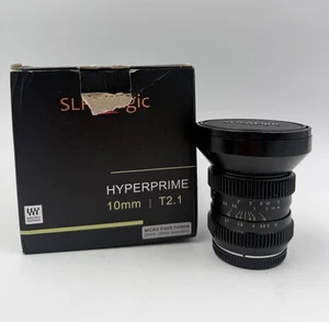 New SLR Magic 10mm T2.1 Hyperprime Cine Lens for Micro Four Thirds Cameras - Picture 1 of 7