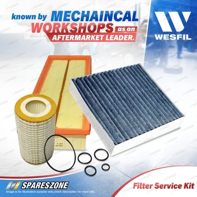 Wesfil Filter Service Kit for Mercedes Benz SLK280 SLK300 SLK350 SLK55 AMG R171 - image 1 of 2
