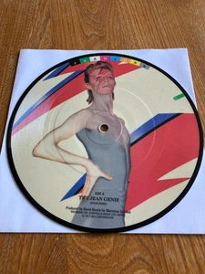 DAVID BOWIE Life The Jean Genie / Ziggy Stardust 7" UK Picture Disc FASHIONS - Picture 1 of 2