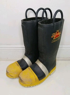 Botas de trabajo Thorogood 807-6003 Hellfire punta de acero bombero *7,5 para hombre* Foto 1 de 4