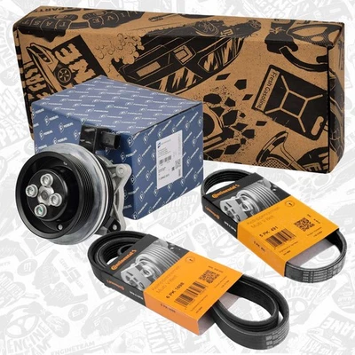 Wasserpumpe PIERBURG mit Keilrippenriemen CONTI für AUDI SEAT SKODA VW 1,4 TSI - Bild 1 von 4