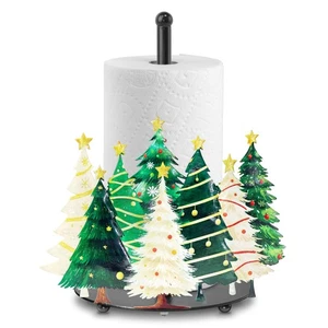 Christmas Tree Paper Towel Holder Countertop, Xmas Kitchen Decor, Merry Chris... - Bild 1 von 7