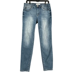 Pantalones de mezclilla KanCan azul calce ceñido lavado 5 bolsillos estilo modernos talla 13 30 - Imagen 1 de 8