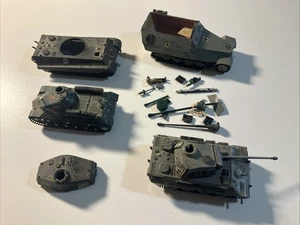 Vintage Lot World War II Tank And Transport Carrier Models And Parts - Picture 1 of 19
