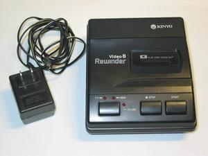 Kinyo 8mm Tape Rewinder Fast Forward 2 Way KV-822 Works Tested w/Power Cord - Picture 1 of 4