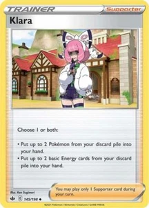 Klara Chilling Reign Pokémon TCG 145/198 Regular Uncommon ࿊ - Picture 1 of 1