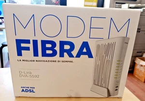 D-Link DVA-5592 Wi-Fi VoIP VDSL/ADSL Modem Router fibra - Bianco - Zdjęcie 1 z 4