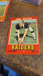1970 Wonder Bread All Star Series Football Jim Otto #16 - Picture 1 of 2