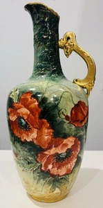 ANTIQUE VASE: 1908 AMPHORA - 17" Tall - Art Nouveau - Austria - Picture 1 of 11
