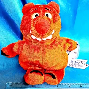 VTG NWT Mattel Disney Star Beans Toy Story 2 Bear Critter Brown Plush 7” w/ TAG - Picture 1 of 5