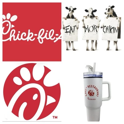 Vaso coleccionable Chic Fil A Red Bird 3000th Restaurant edición limitada 40 oz Foto 1 de 4