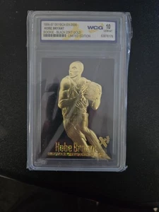 1996-97 Skybox EX 2000 Kobe Bryant Rookie Black 23KT Gold WCG GEM 10🔥🔥🔥🔥 - Bild 1 von 2