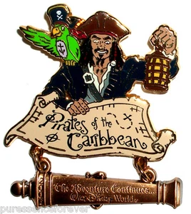 Pin WDW Piratas del Caribe La Aventura Continúa LE - Imagen 1 de 1