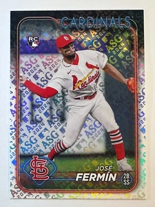 2024 Topps Jose Fermin Rookie All-Star Game Foil ASG #305 St. Louis Cardinals - Picture 1 of 2