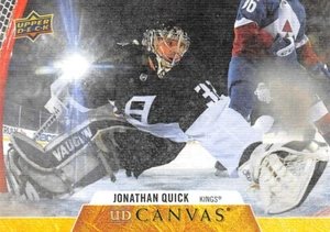 2020-21 Upper Deck Canvas #C38 Jonathan Quick - Picture 1 of 2