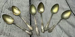 1903 OLYMPIA BY WATSON Pattern 3 5/8" Sterling Silver Demitasse Spoons GW - Picture 1 of 24