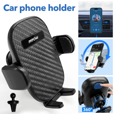 Mpow Adjustable Cup Holder Phone Mount Dock Adjustable For iPhone Samsung Galaxy - Image 1 of 4