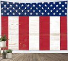 Tapisserie vintage étoile US drapeau indépendance jour pour chambre à coucher salon dortoir