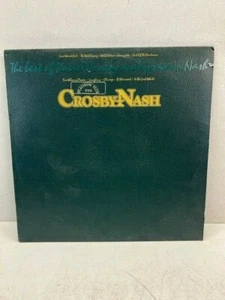 Crosby Nash Vinyl LP The Best of David Crosby & Graham Nash 1978 VG+ - Foto 1 di 4