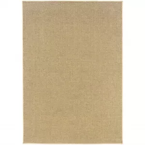 HomeRoots 389474 2 x 4 ft. Solid Indoor Outdoor Area Rug Sand Beige - Picture 1 of 1