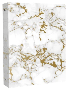 Carpeta Bloom Daily Planners, mármol - Imagen 1 de 12