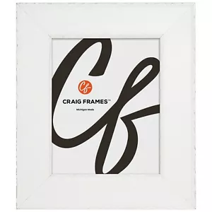 Craig Frames Starlight, 2.5 Inches Wide Pearl White Picture Frame - Picture 1 of 11