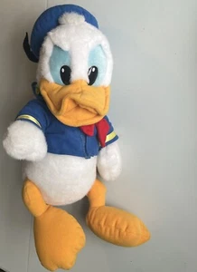 Donald Duck Plush 12" Disney Land Vintage Disney World | Removable Shirt - Picture 1 of 5