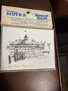 10 biglietti e buste Newport Beach Arthur Patureau artista note nostalgiche - Foto 1 di 3