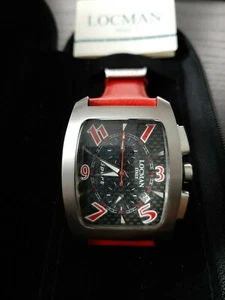 Locman Orologio Titaniu Chronograph Water Resistan Vintag Nuovo con certificato - Foto 1 di 12