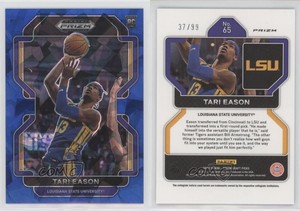 2022-23 Panini Prizm Draft Picks Blue Ice Prizm /99 Tari Eason #65 Rookie RC