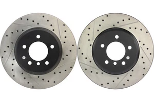 Front PAIR Stoptech Disc Brake Rotor for 2006-2010 BMW 550i (42831) - Picture 1 of 6