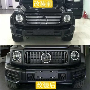 Juego de cubierta de faros parrilla G63 W464 G500 G550 a AMG actualización 2019-2022 - Imagen 1 de 4