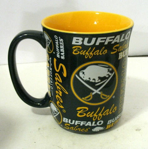 RARE NHL Buffalo Sabres 11 oz Ceramic Coffee Mug Cover