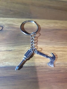 Keychain Keyring Gift Tools Gardening Working Tape Measure Hammer Wrench Saw Men - Picture 1 of 20