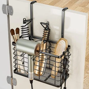 Ovicar Hair Dryer Holder - 3-in-1 Tool Organizer Blow Black - Picture 1 of 7