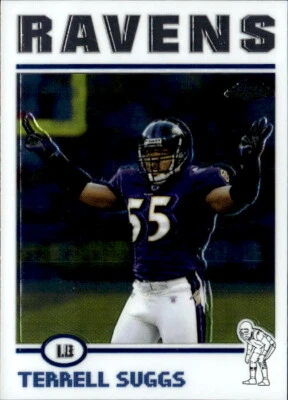 2004 Topps Chrome Terrell Suggs 29 Baltimore Ravens - Image 1 of 2