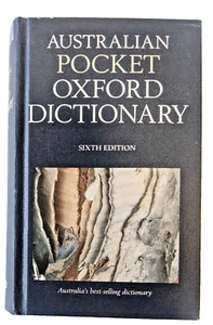 Australian Pocket Oxford Dictionary Sixth Edition By Bruce Moore Hardcover Book - Picture 1 of 12
