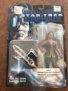 1996 PLAYMATES STAR TREK FIRST CONTACT FIGURE LILY NIB - Picture 1 of 2