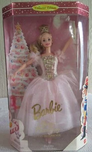 1996 Mattel Collector 1st Edition Nutcracker Sugar Plum Fairy Barbie Doll NRFB - Picture 1 of 10